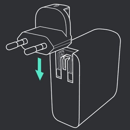 Creative Φορτιστής Χωρίς Καλώδιο GaN με Θύρα USB-A και 2 Θύρες USB-C 67W Λευκός (51MZ0515AA000)