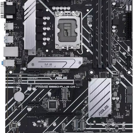 Asus Prime B660-Plus D4 Motherboard ATX με Intel 1700 Socket 90MB18X0-M0EAY0
