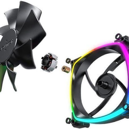 Montech AX120 Case Fan με ARGB Φωτισμό και Σύνδεση 3-Pin / 4-Pin PWM