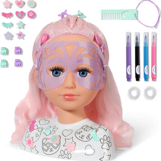 ZAPF Creation Baby Born Sister Styling Artist Κεφάλι Ομορφιάς