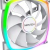 Montech AX140 Case Fan με ARGB Φωτισμό και Σύνδεση 4-Pin PWM Λευκό