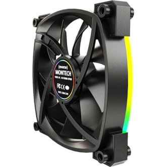 Montech RX120 Case Fan με ARGB Φωτισμό και Σύνδεση 3-Pin / 4-Pin PWM