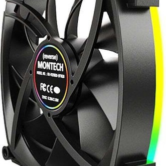 Montech RX120 Case Fan με ARGB Φωτισμό και Σύνδεση 3-Pin / 4-Pin PWM