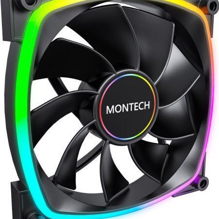 Montech RX140 Case Fan με ARGB Φωτισμό και Σύνδεση 4-Pin PWM