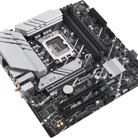 Asus Prime B760M-A WIFI D4 Motherboard Micro ATX με Intel 1700 Socket 90MB1CX0-M0EAY0