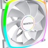 Montech RX140 Case Fan με ARGB Φωτισμό και Σύνδεση 4-Pin PWM Λευκό