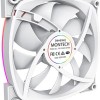 Montech RX140 Case Fan με ARGB Φωτισμό και Σύνδεση 4-Pin PWM Λευκό