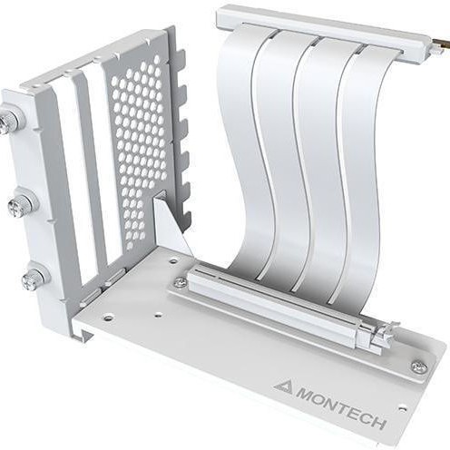 Montech Vgm 2 Video Card Riser Kit Pcie 4.0 White