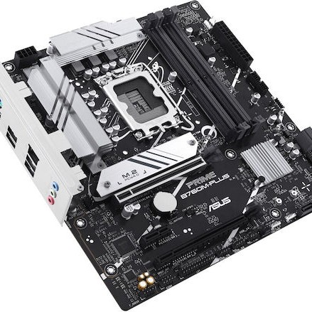 Asus PRIME B760M-PLUS Motherboard Micro ATX με Intel 1700 Socket 90MB1GY0-M0EAY0