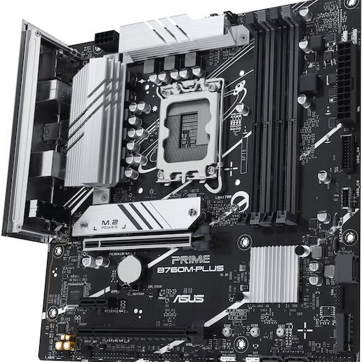Asus PRIME B760M-PLUS Motherboard Micro ATX με Intel 1700 Socket 90MB1GY0-M0EAY0