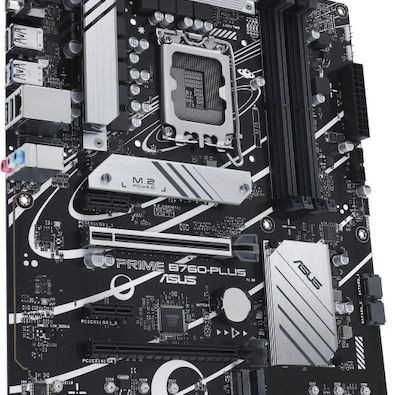 Asus Prime B760-Plus Motherboard ATX με Intel 1700 Socket 90MB1EF0-M0EAY0