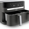 Tefal Dual Easy Air Fryer με Διπλό Αποσπώμενο Κάδο 8.3lt Μαύρο