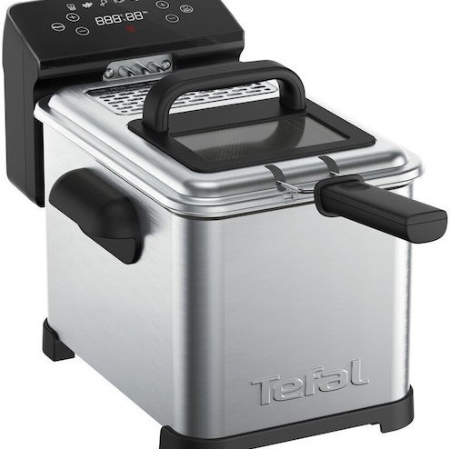 Tefal FR507D Φριτέζα 4lt Ασημί