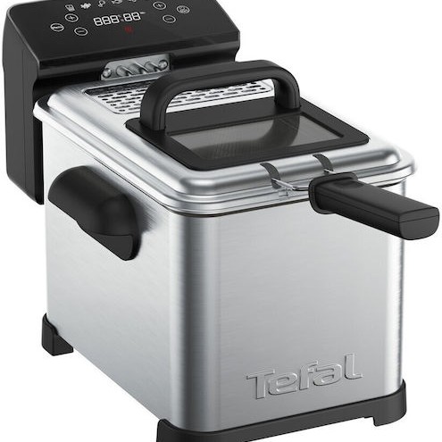 Tefal FR507D Φριτέζα 4lt Ασημί