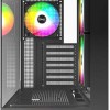 Montech XR Midi Tower Κουτί Υπολογιστή με Πλαϊνό Παράθυρο και ARGB Φωτισμό Μαύρο