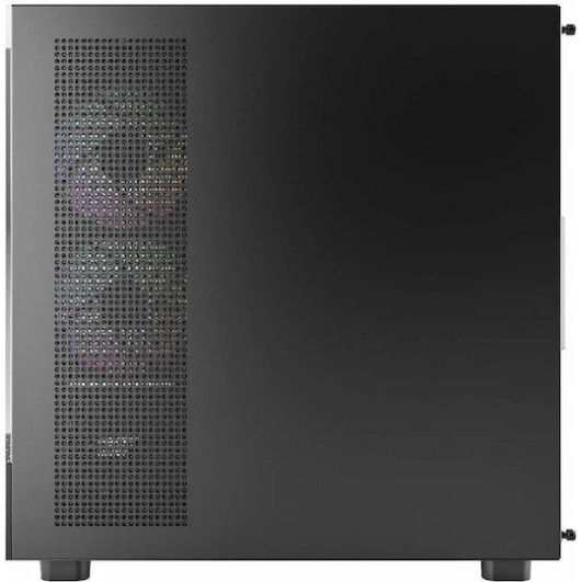 Montech XR Midi Tower Κουτί Υπολογιστή με Πλαϊνό Παράθυρο και ARGB Φωτισμό Μαύρο
