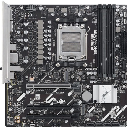 Asus PRIME B840M-A WIFI Motherboard Micro ATX με AMD AM5 Socket 90MB1J20-M0EAY0