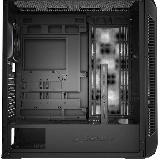 Sharkoon AK5G RGB Gaming Midi Tower Κουτί Υπολογιστή με Πλαϊνό Παράθυρο Μαύρο