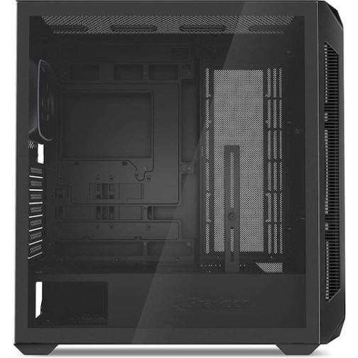 Sharkoon AK5G RGB Gaming Midi Tower Κουτί Υπολογιστή με Πλαϊνό Παράθυρο Μαύρο
