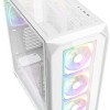 Sharkoon AK5G RGB Gaming Midi Tower Κουτί Υπολογιστή με Πλαϊνό Παράθυρο Λευκό