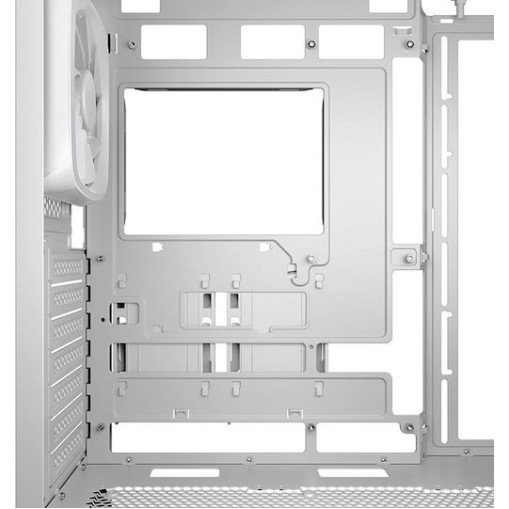 Sharkoon AK5G RGB Gaming Midi Tower Κουτί Υπολογιστή με Πλαϊνό Παράθυρο Λευκό