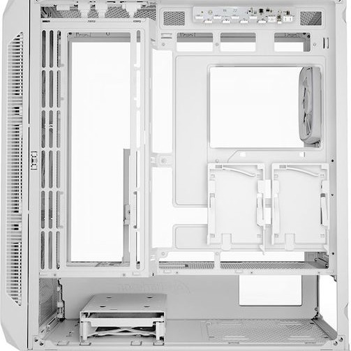 Sharkoon AK5G RGB Gaming Midi Tower Κουτί Υπολογιστή με Πλαϊνό Παράθυρο Λευκό