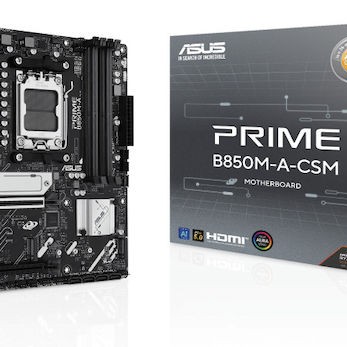 Asus PRIME B850M-A-CSM Motherboard Micro ATX με AMD AM5 Socket 90MB1LQ0-M0EAYC