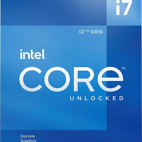 Intel Core i7-12700KF 2.7GHz Επεξεργαστής 12 Πυρήνων για Socket 1700 Tray