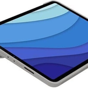 Logitech Combo Touch Flip Cover με Πληκτρολόγιο Γερμανικά Μπεζ (iPad Pro 2018 11