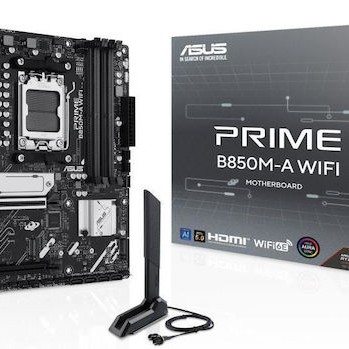 Asus PRIME B850M-A WIFI Motherboard Micro ATX με AMD AM5 Socket 90MB1LN0-M0EAY0
