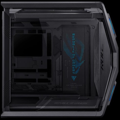 Asus ROG Hyperion GR701 BTF Edition Full Tower Κουτί Υπολογιστή με Πλαϊνό Παράθυρο και RGB Φωτισμό Μαύρο