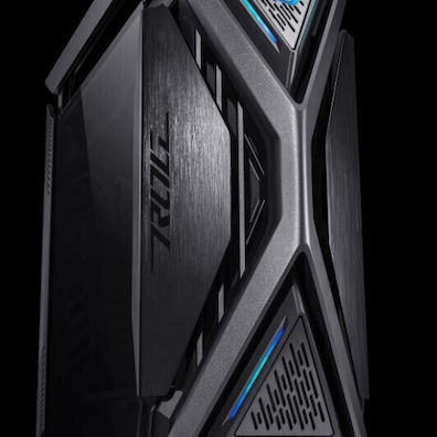 Asus ROG Hyperion GR701 BTF Edition Full Tower Κουτί Υπολογιστή με Πλαϊνό Παράθυρο και RGB Φωτισμό Μαύρο