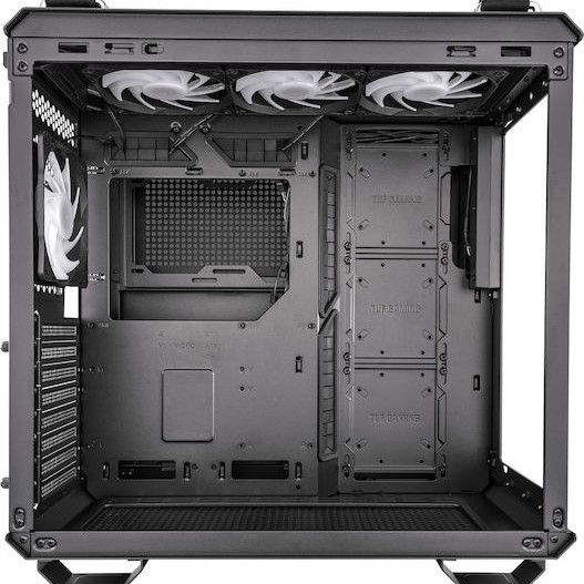 Asus TUF GT502 Plus Gaming Midi Tower Κουτί Υπολογιστή με Πλαϊνό Παράθυρο Μαύρο