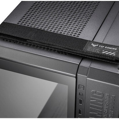 Asus TUF GT502 Plus Gaming Midi Tower Κουτί Υπολογιστή με Πλαϊνό Παράθυρο Μαύρο
