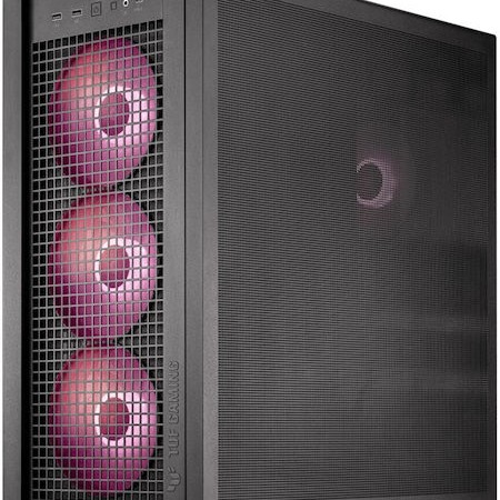Asus TUF Gaming GT302 ARGB Midi Tower Κουτί Υπολογιστή με Πλαϊνό Παράθυρο Μαύρο