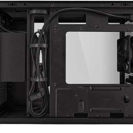 Asus Prime AP201 TG Gaming Micro Tower Κουτί Υπολογιστή με Πλαϊνό Παράθυρο Black