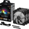 Asus TUF Gaming TR120 ARGB Case Fan με Σύνδεση 4-Pin PWM 3τμχ