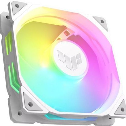 Asus TUF Gaming TR120 ARGB Case Fan με Σύνδεση 4-Pin PWM Λευκό