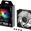 Asus TUF Gaming TR120 ARGB Case Fan με Σύνδεση 4-Pin PWM