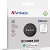 Verbatim My Finder Coin Apple Find My Tracker Μαύρο