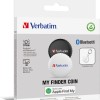 Verbatim My Finder Coin (2 Pack) Apple Find My Tracker Black/White