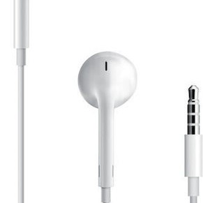 Apple EarPods In-ear Handsfree Ακουστικά με Βύσμα 3.5mm Λευκό