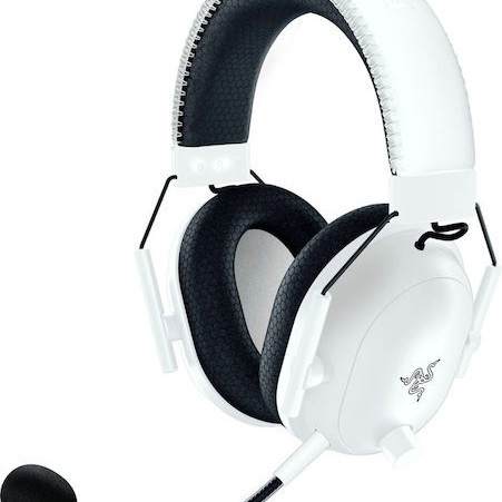 Razer BlackShark V2 Pro For PlayStation Ασύρματο Over Ear Gaming Headset με σύνδεση USB Λευκό