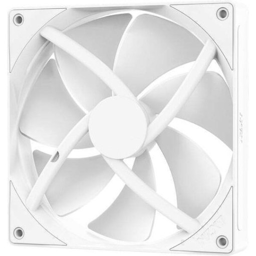 NZXT F140P Case Fan με Λευκό Φωτισμό και Σύνδεση 4-Pin PWM Λευκό