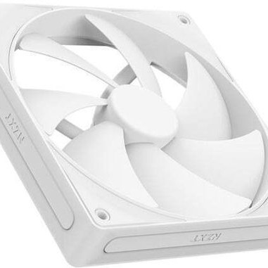 NZXT F140P Case Fan με Λευκό Φωτισμό και Σύνδεση 4-Pin PWM Λευκό