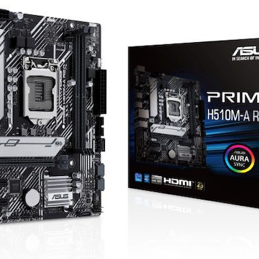Asus PRIME H510M-A R2.0 Motherboard Micro ATX με Intel 1200 Socket 90MB1FP0-M0EAY0