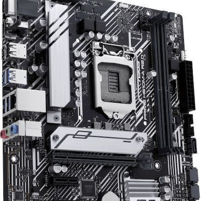 Asus PRIME H510M-A R2.0 Motherboard Micro ATX με Intel 1200 Socket 90MB1FP0-M0EAY0