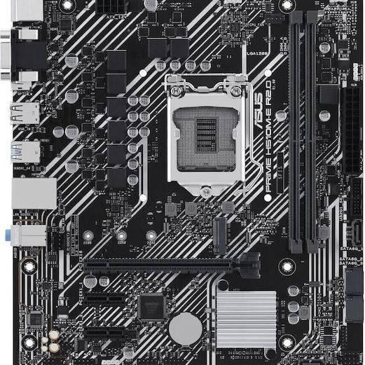 Asus Prime H510M-E R2.0 Motherboard Micro ATX με Intel 1200 Socket 90MB1FQ0-M0EAY0