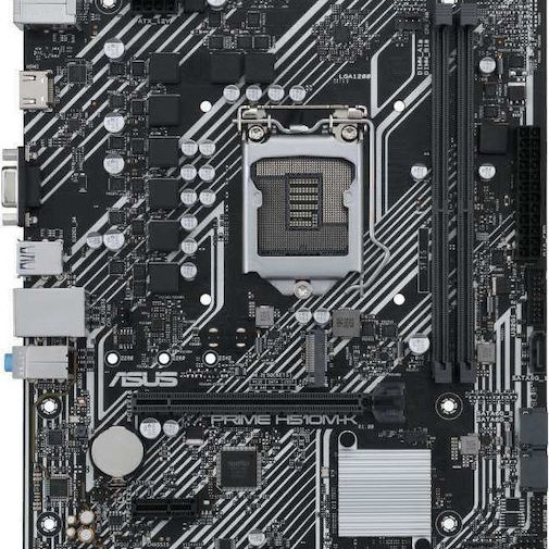 Asus PRIME H510M-K Motherboard Micro ATX με Intel 1200 Socket 90MB17N0-M0EAY0