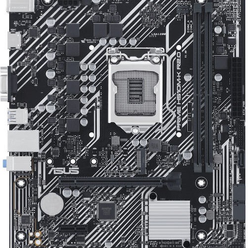 Asus PRIME H510M-K rev. 2.0 Motherboard Micro ATX με Intel 1200 Socket 90MB1E80-M0EAY0